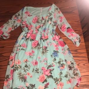 Pink Blush Maternity dress